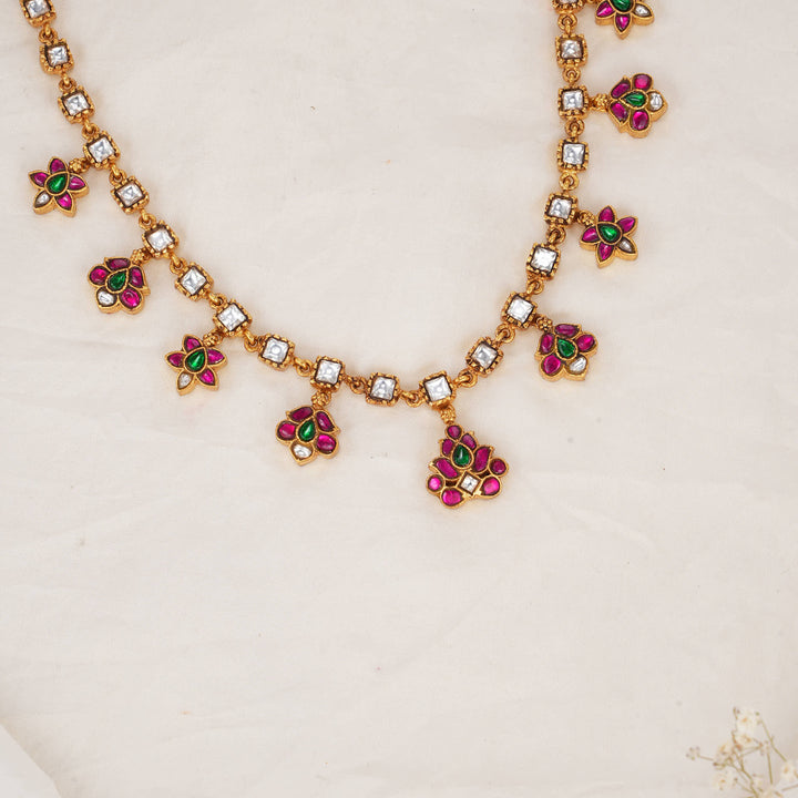 Vikashaa Kundan Long Necklace