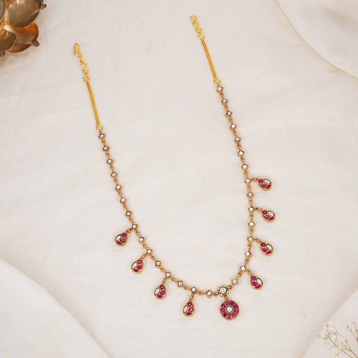 Krithikaa Kundan Long Necklace