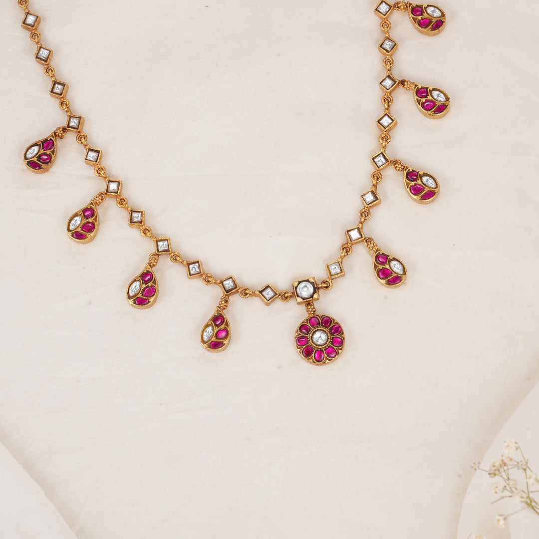 Krithikaa Kundan Long Necklace