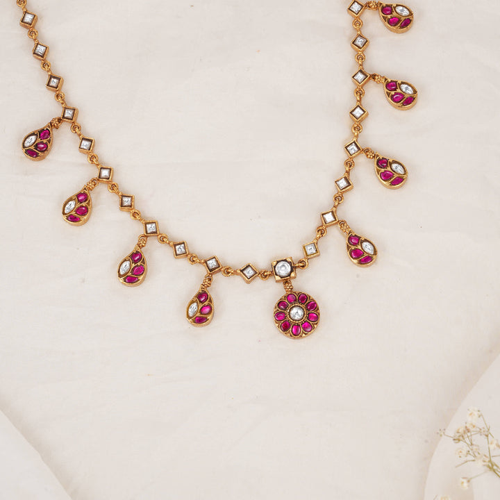 Krithikaa Kundan Long Necklace
