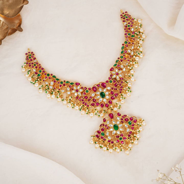 Yashmikaa Kundan Short Necklace
