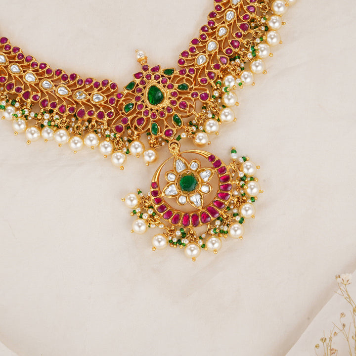 Sahara Kundan Short Necklace