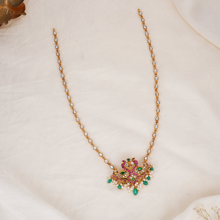 Nithisha Kundan Long Necklace