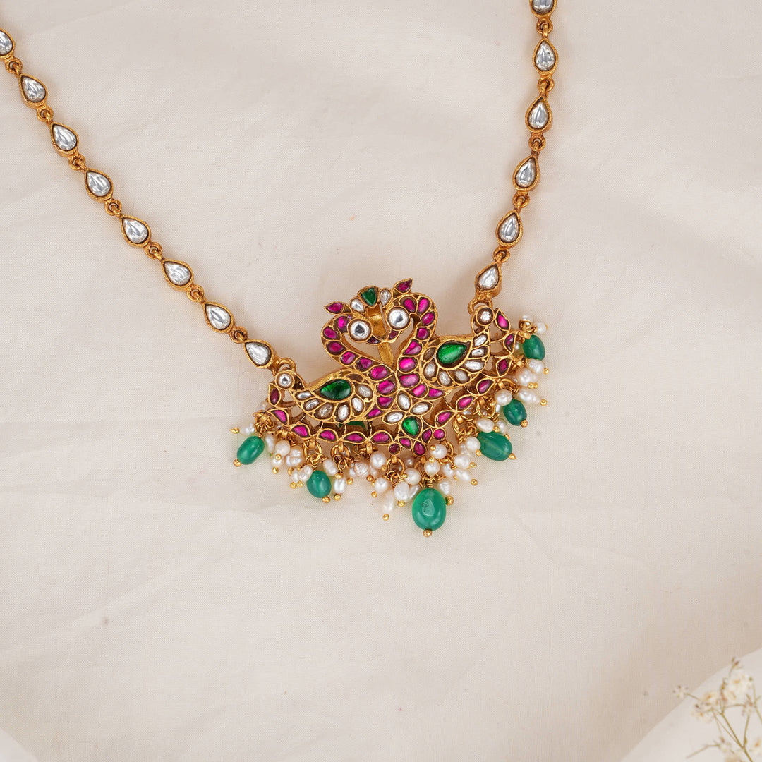 Nithisha Kundan Long Necklace