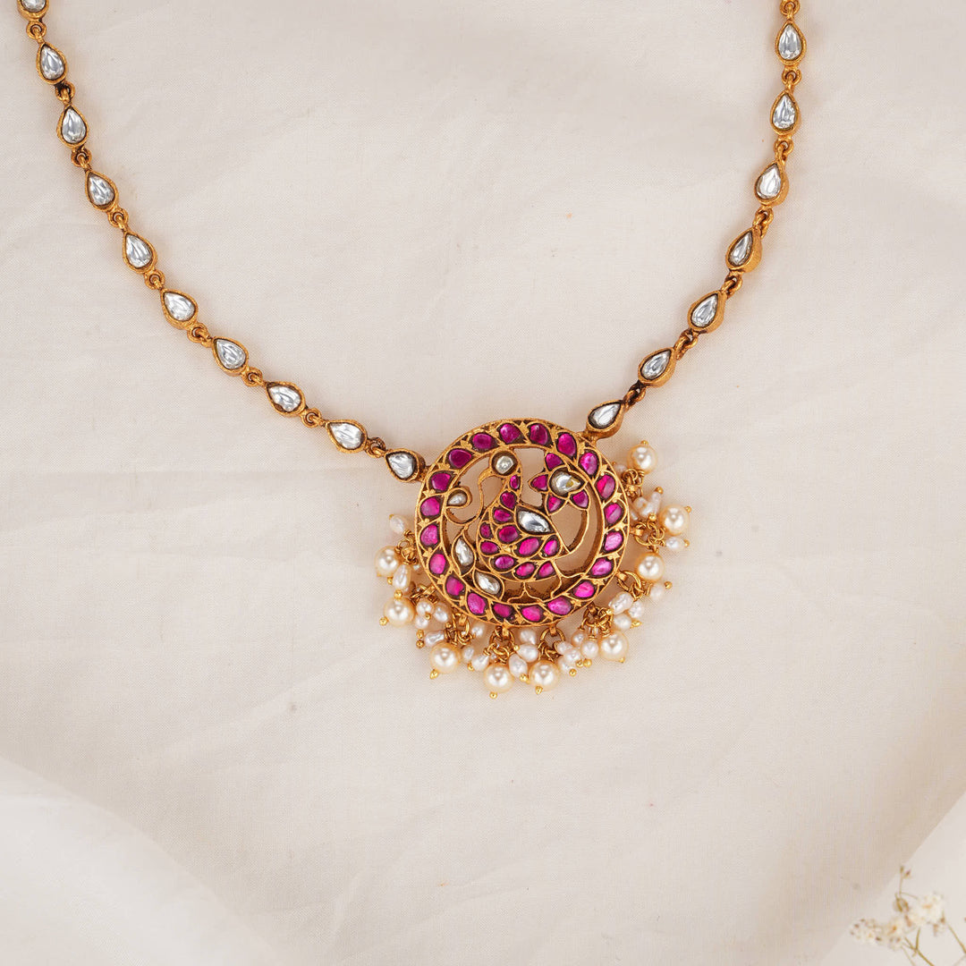 Srisha Kundan Long Necklace