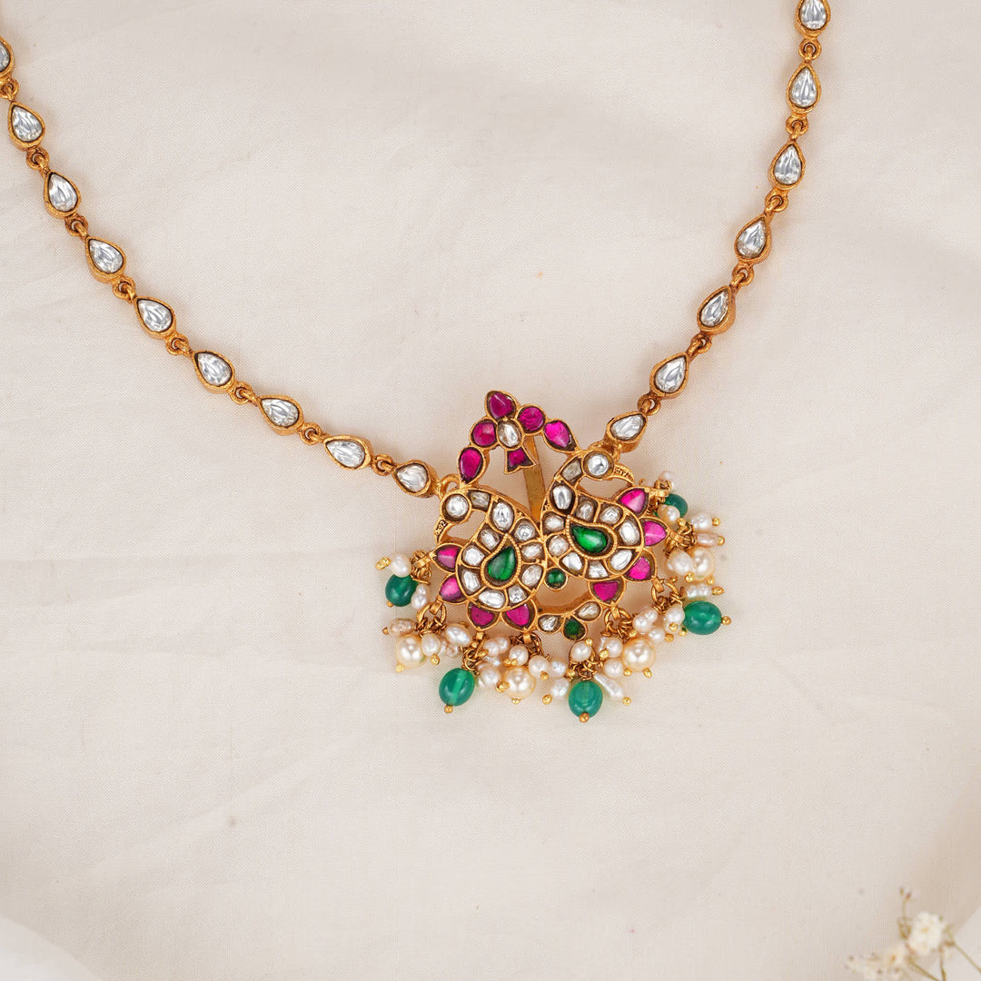 Nishitha Kundan Long Necklace