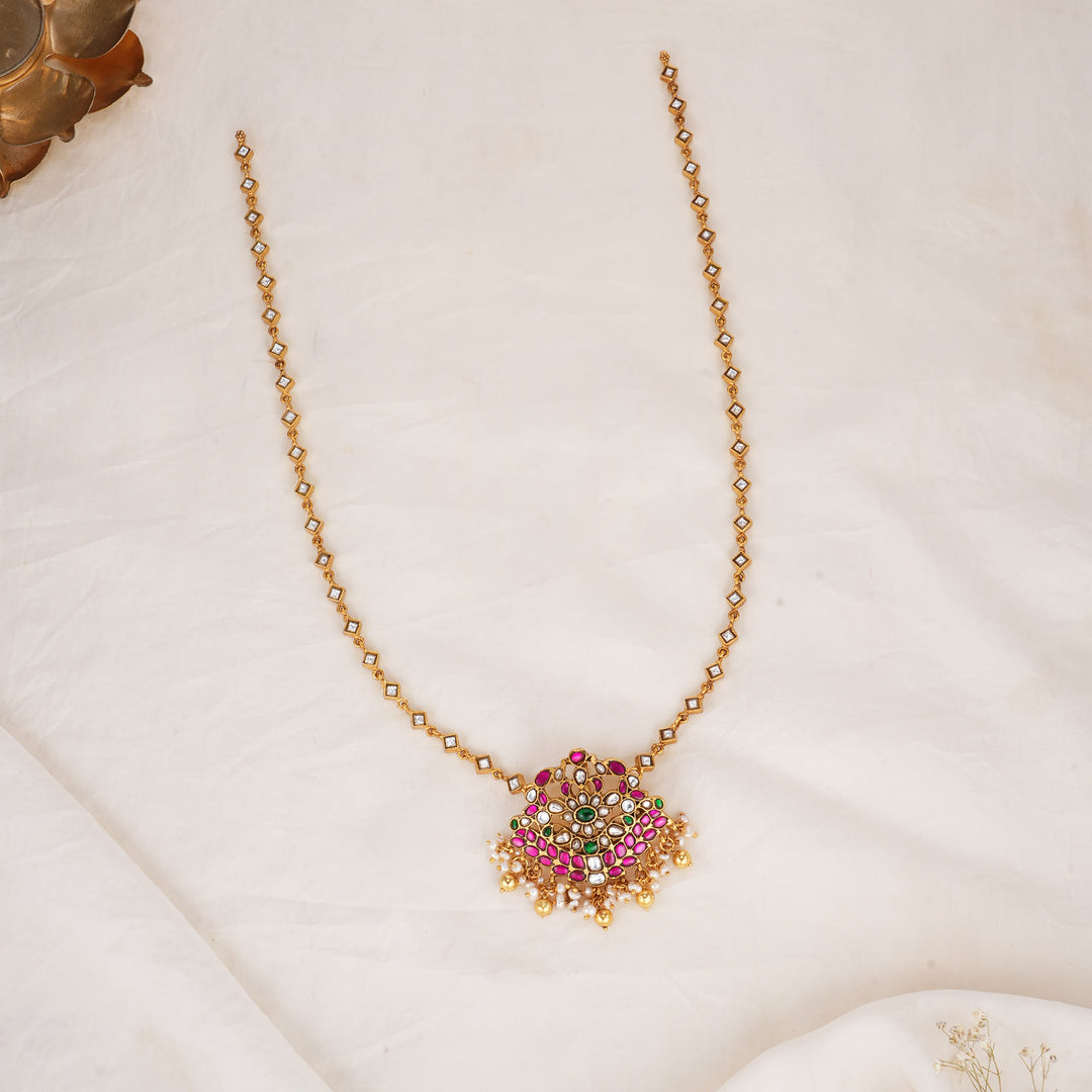 Shrilatha Kundan Long Necklace