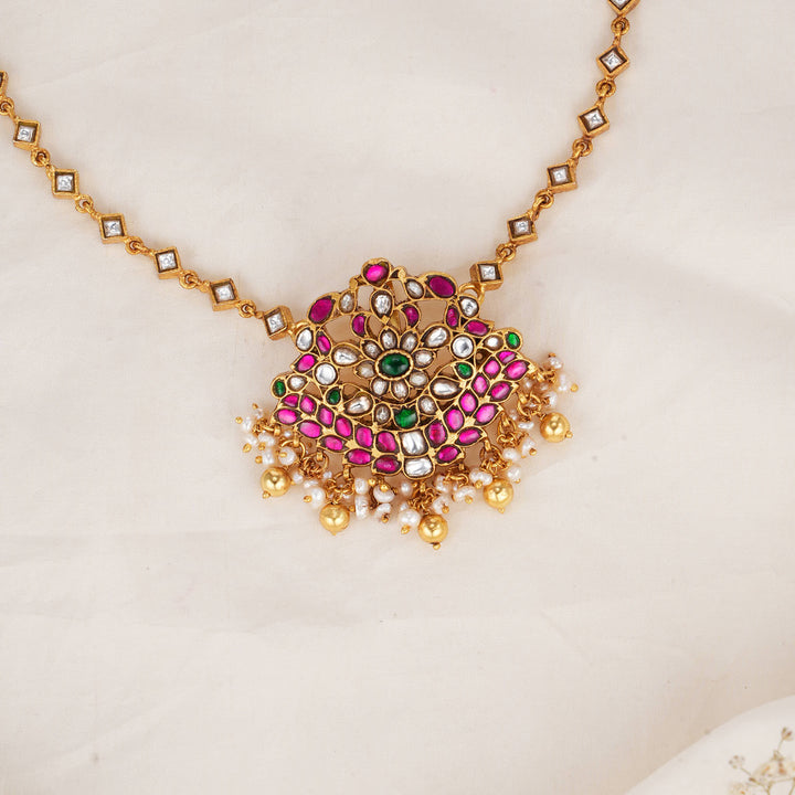 Shrilatha Kundan Long Necklace