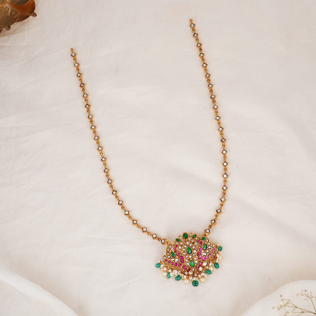 Srishali Kundan Long Necklace