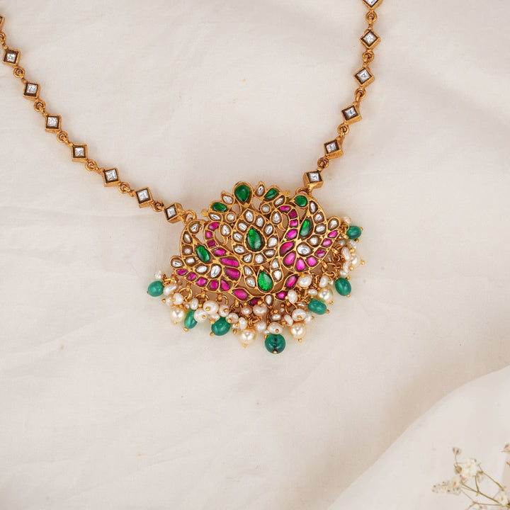 Srishali Kundan Long Necklace