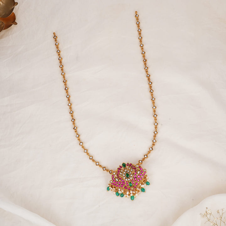 Shine Kundan Long Necklace