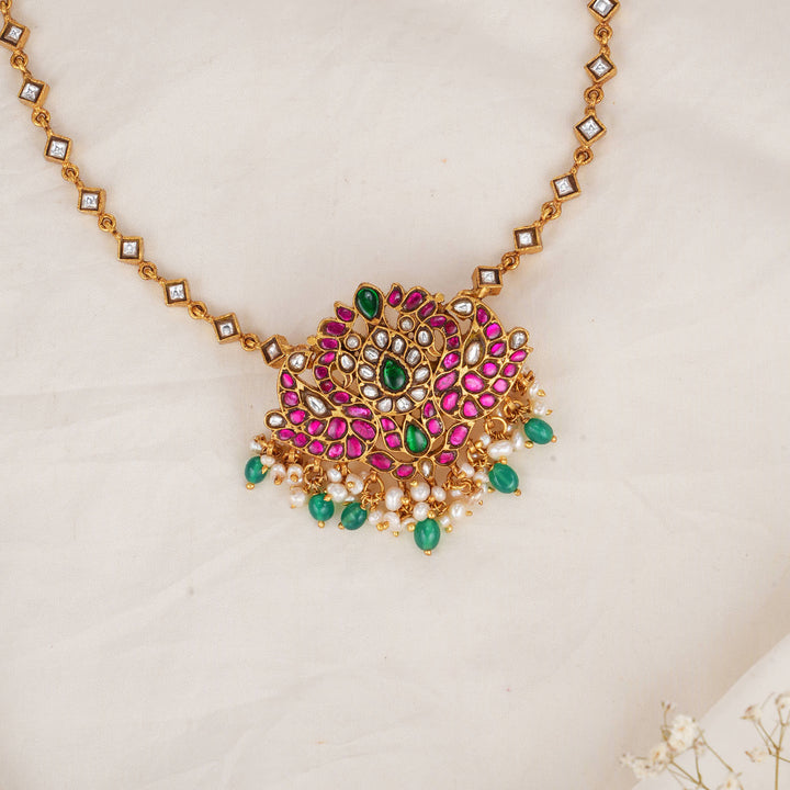 Shine Kundan Long Necklace