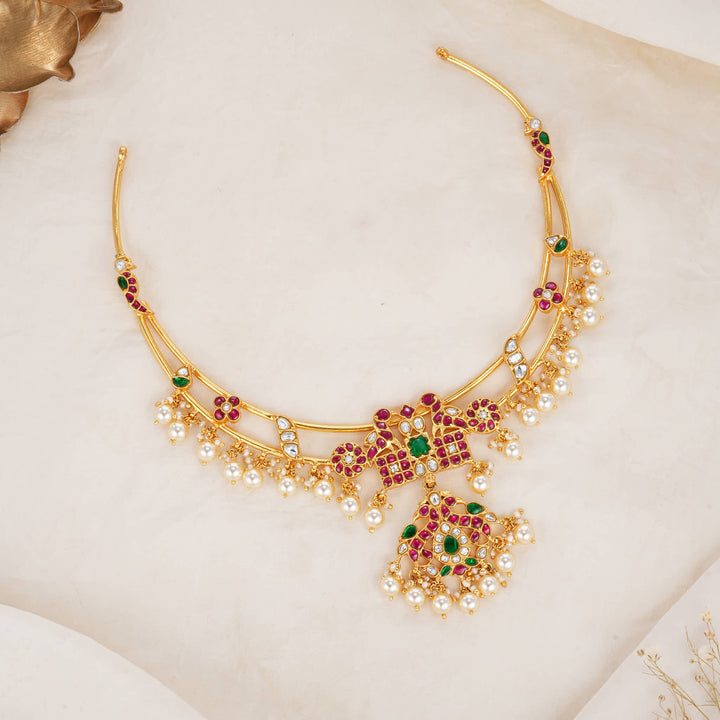Vindhyaa Kundan Short Necklace
