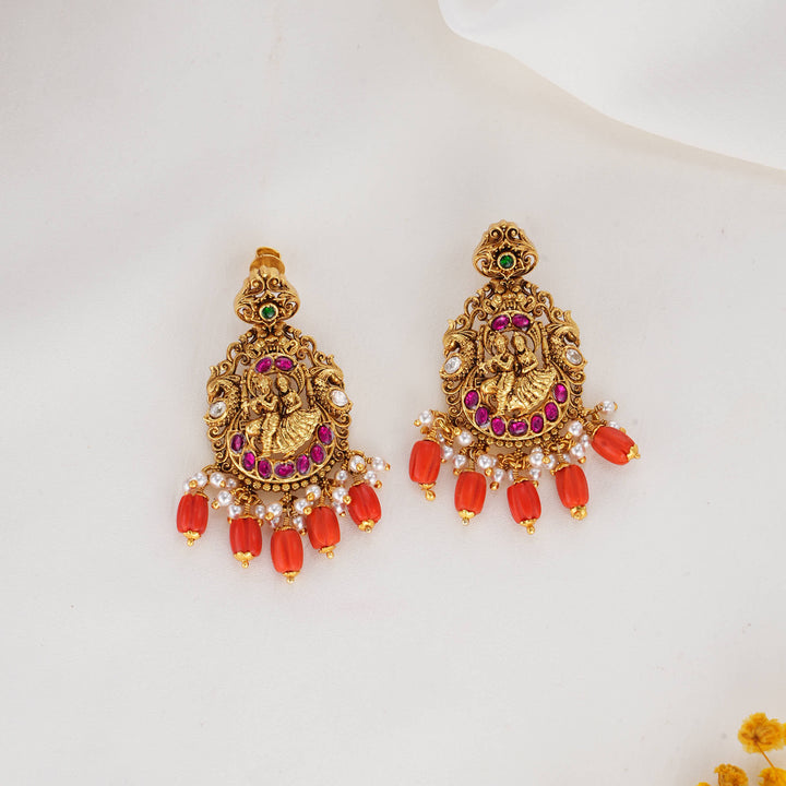 Radha Krishna 3D Spl Short Necklace Set