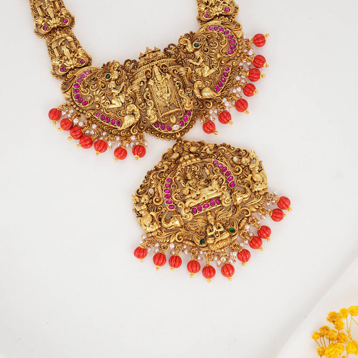 Grand Look 3D Spl Long Necklace Set