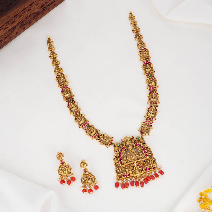 Divine 3D Spl Long Necklace Set