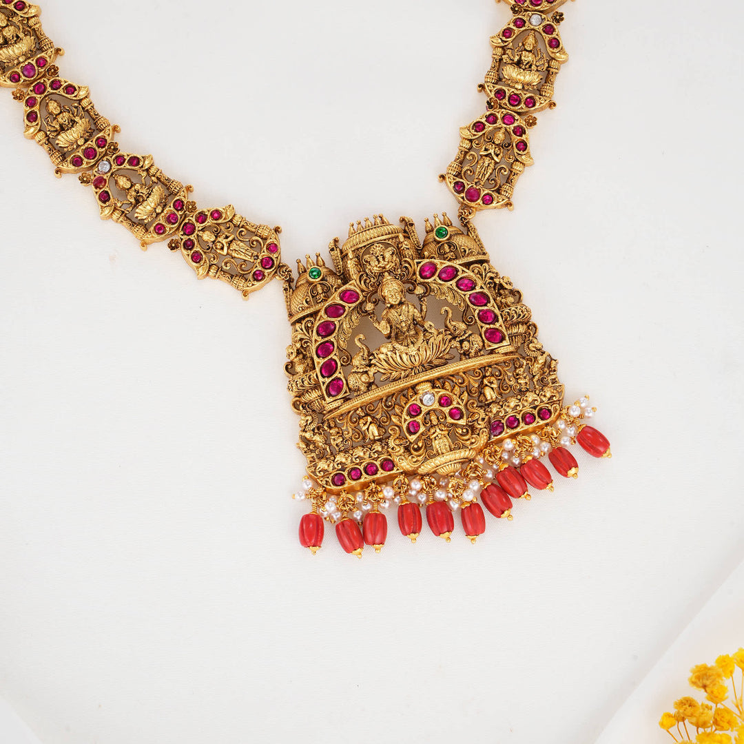Divine 3D Spl Long Necklace Set