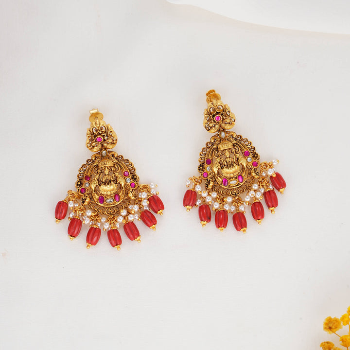 Traditional 3D Spl Short Necklace Set