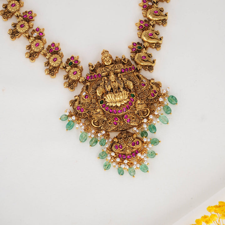Anusha Nagas Long Necklace Set