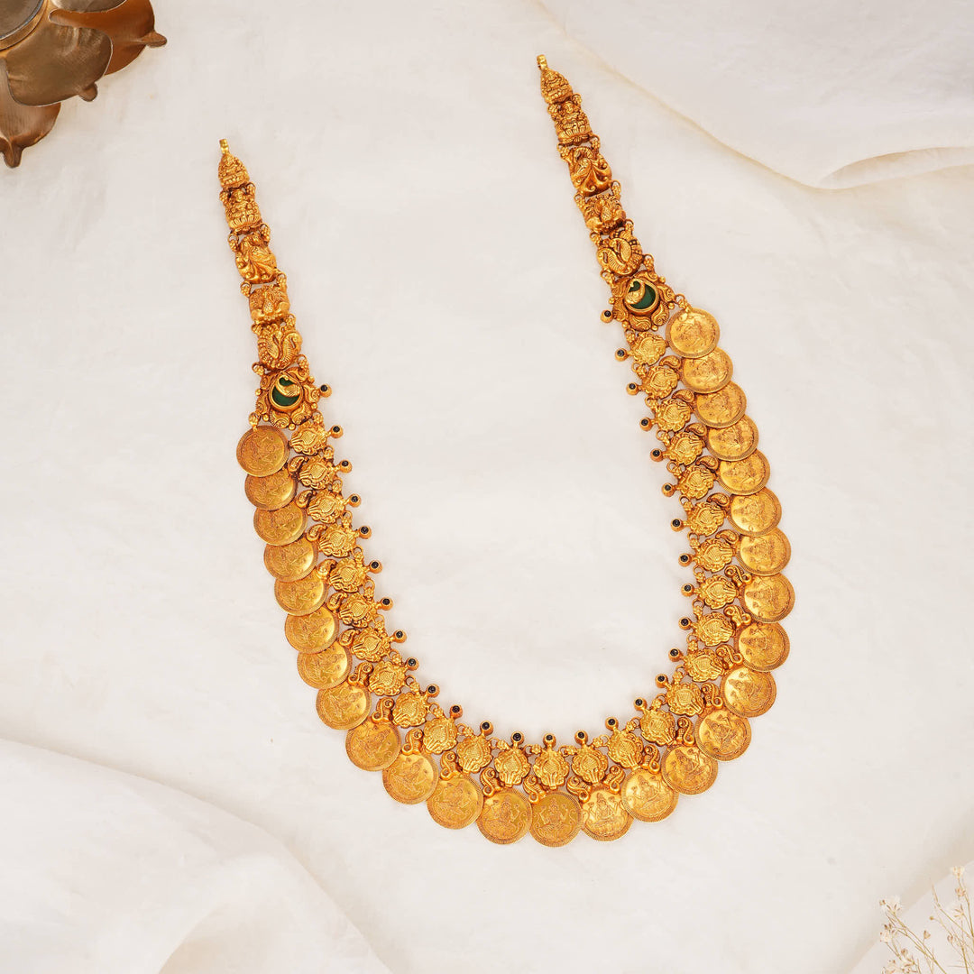 Golden Glow Nagas Long Necklace
