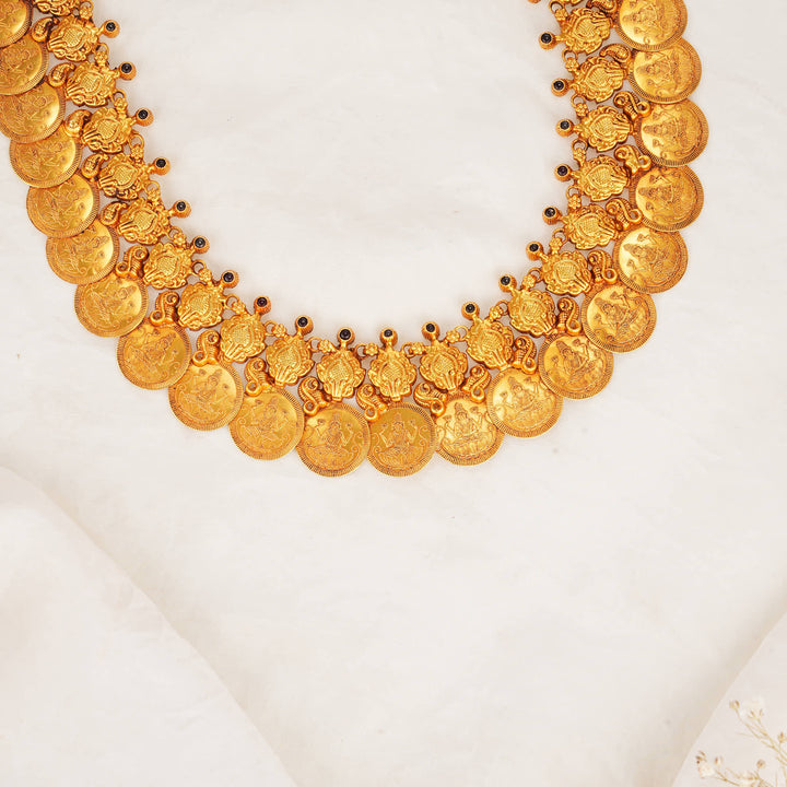 Golden Glow Nagas Long Necklace