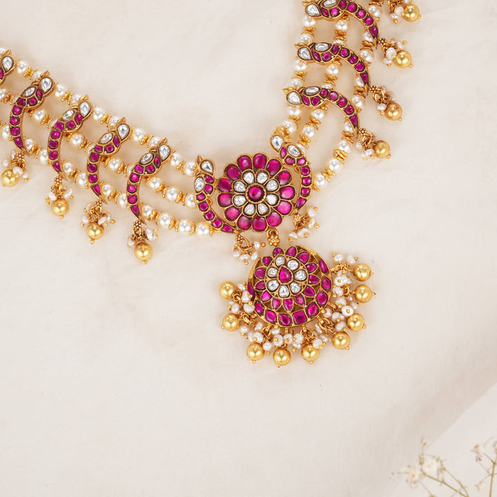 Sherikhaa Kundan Short Necklace