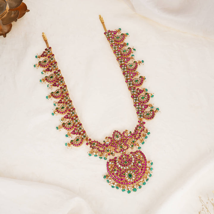 Charming Kundan Long Necklace