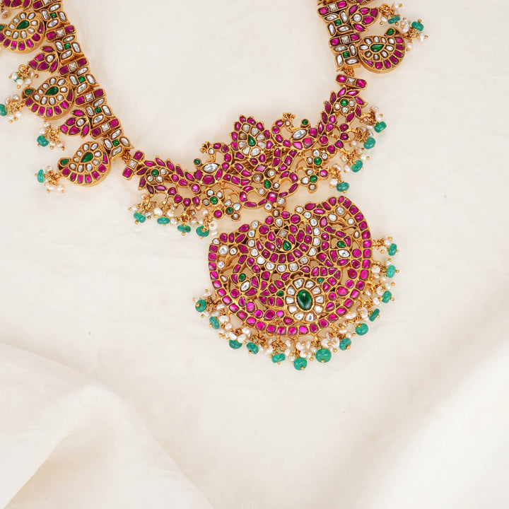 Charming Kundan Long Necklace