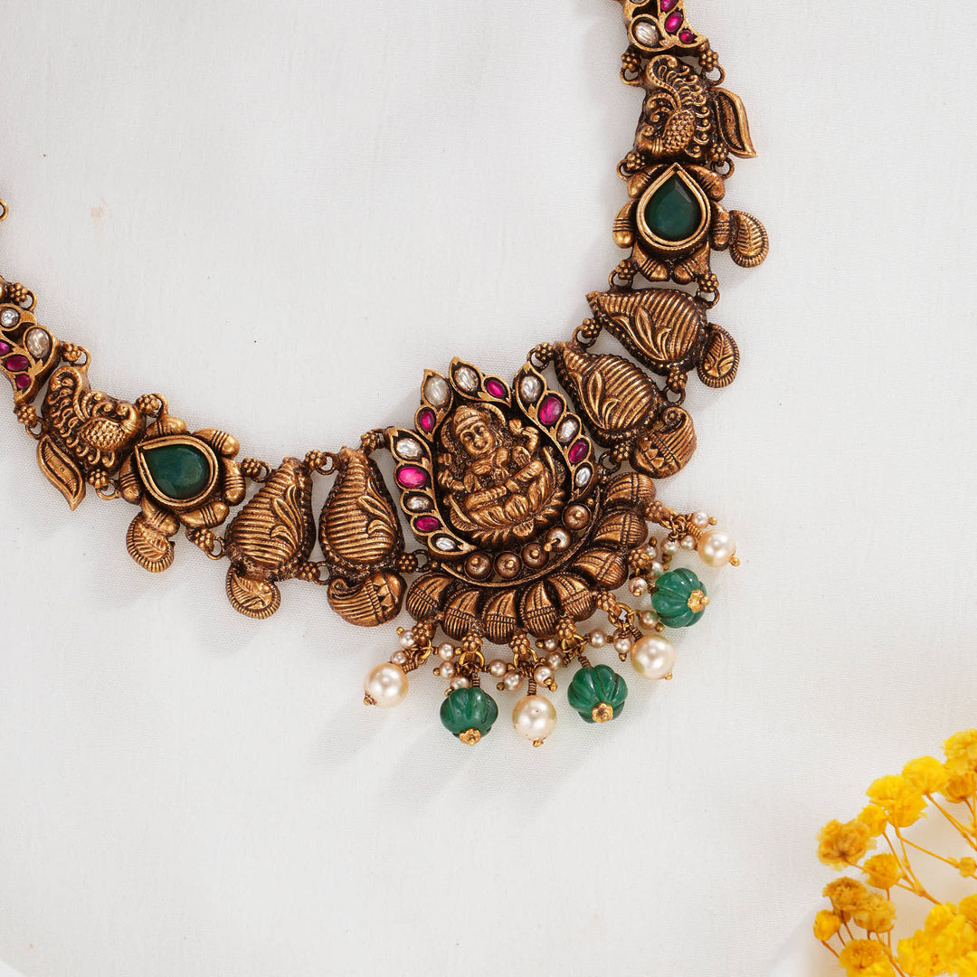 Ankitha Nagas Short Necklace