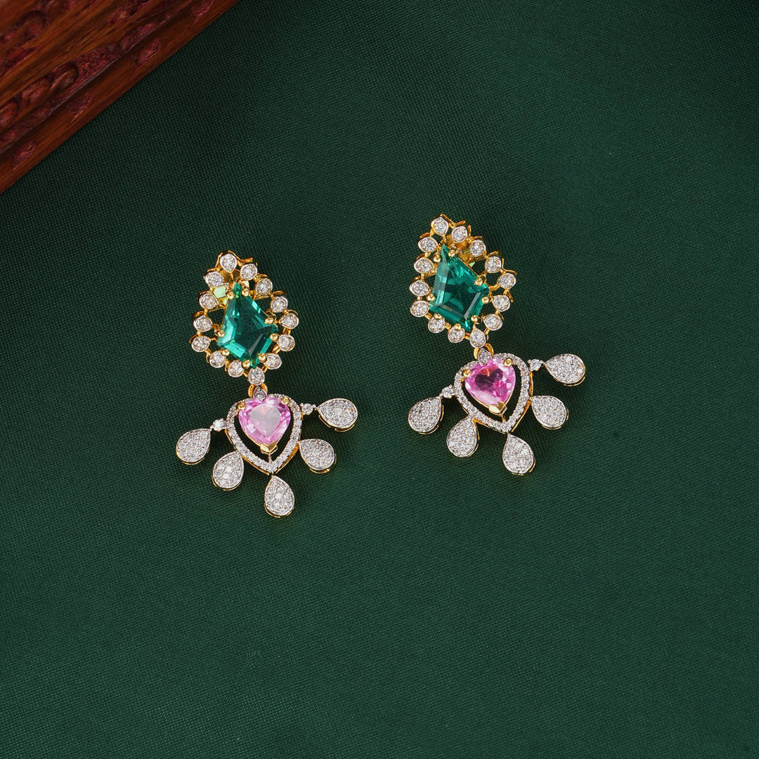 Prasintha Diamond Design Necklace Set