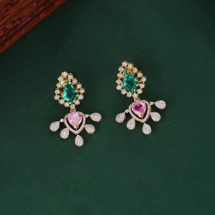 Prasintha Diamond Design Necklace Set