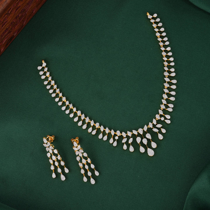 Fariyaa Diamond Design Necklace Set
