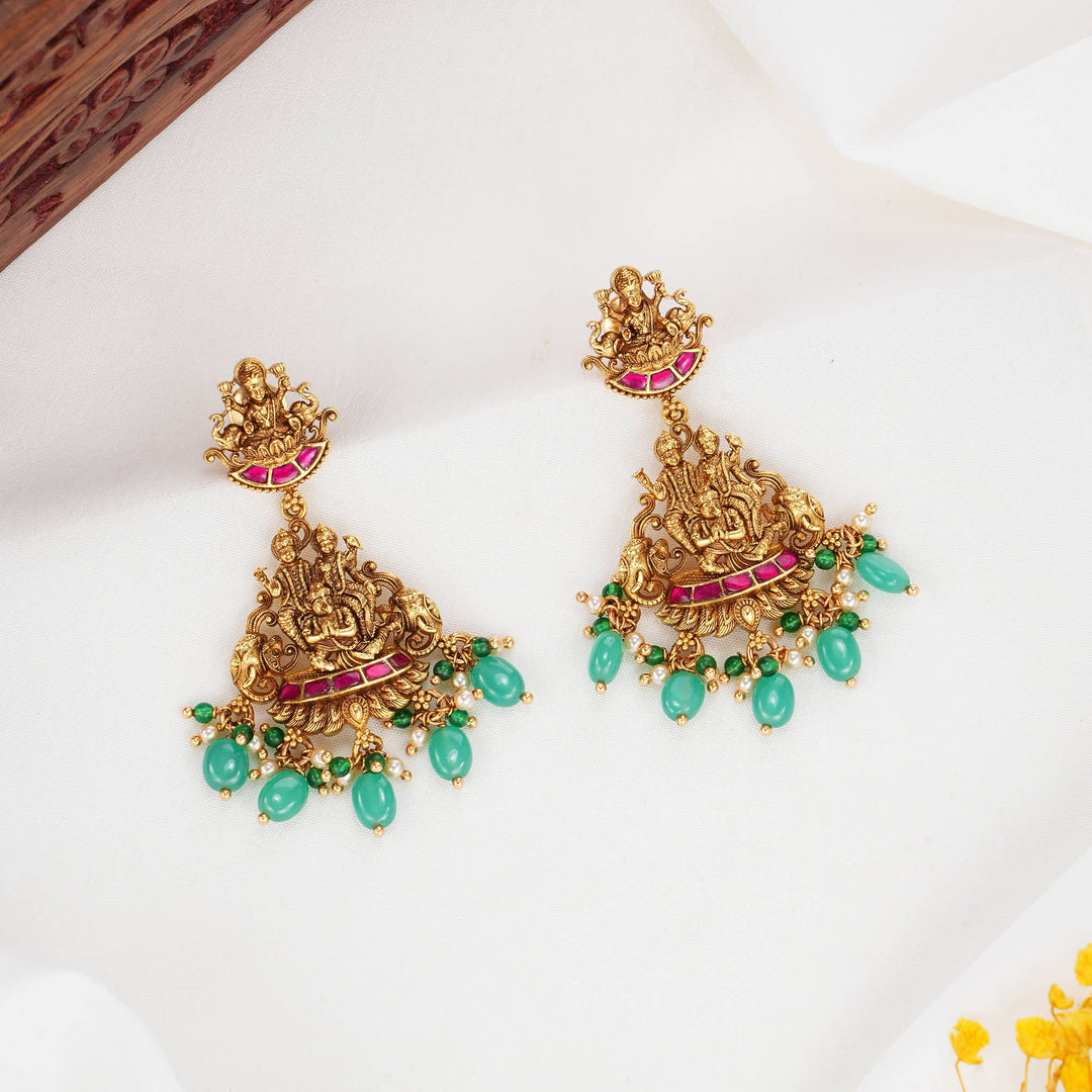 Traditional 3D Spl Short Necklace Set