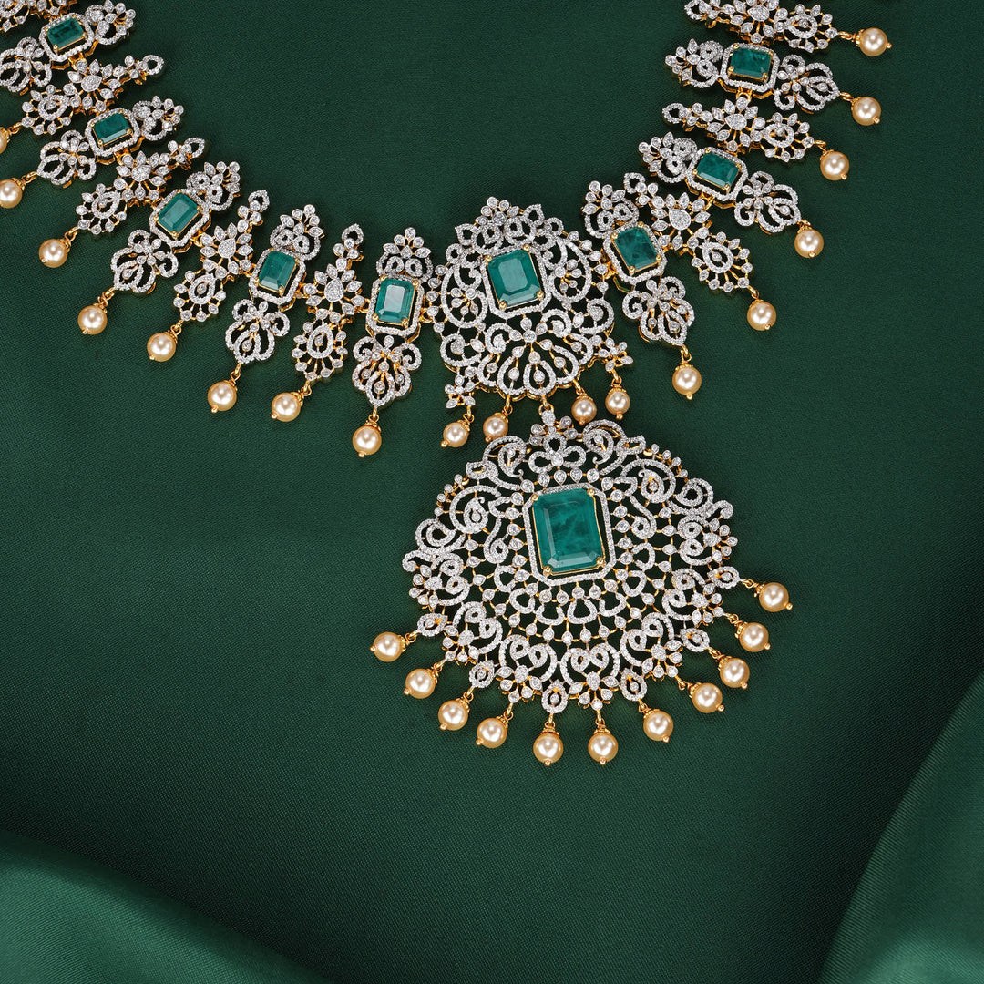 Stunning Look Long Avikam Necklace