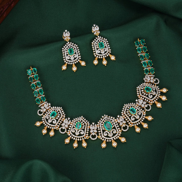Naviya Diamond Design Necklace Set