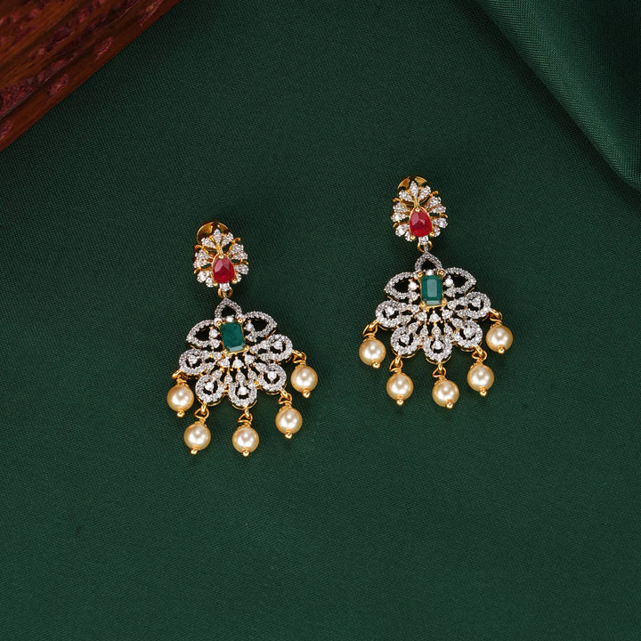 Admirable Diamond Design Necklace Set