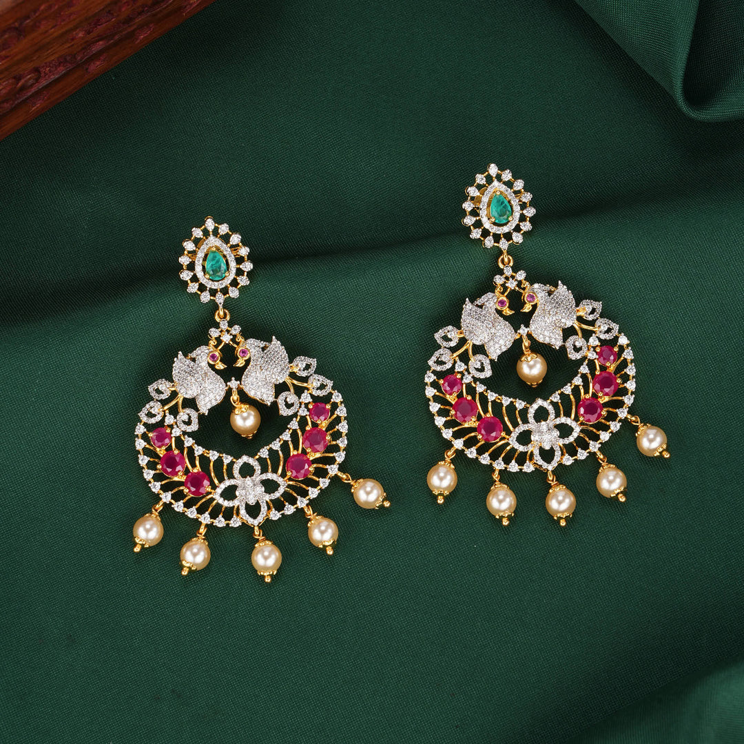 Dhashikha Diamond Design Necklace Set