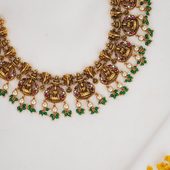 Ghazal 3D Spl Short Necklace Set