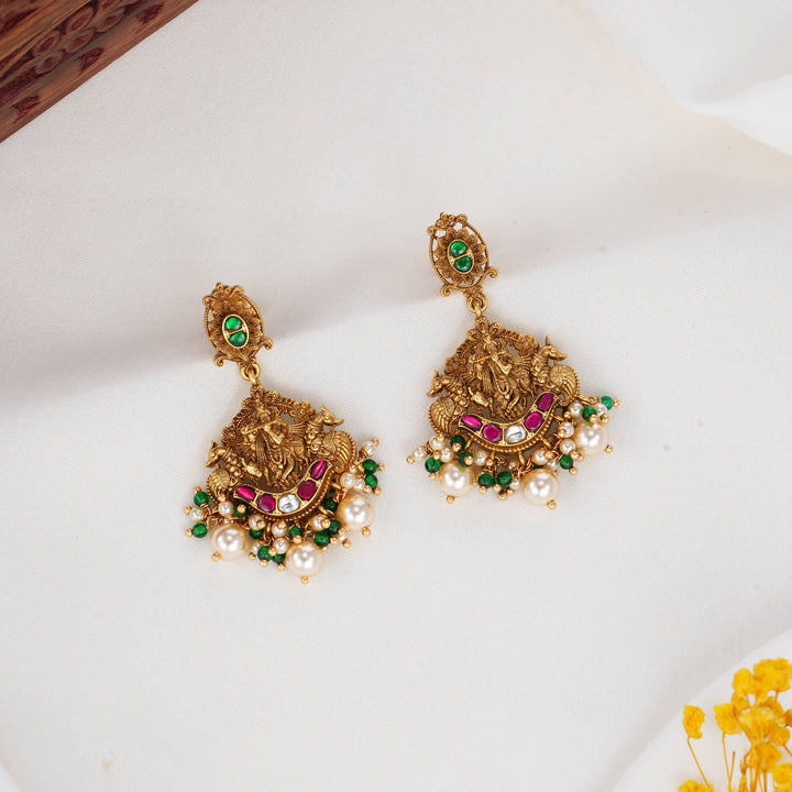 Dhananya 3D Spl Short Necklace Set