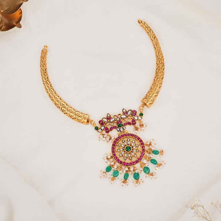 Vithashaa Kundan  Necklace