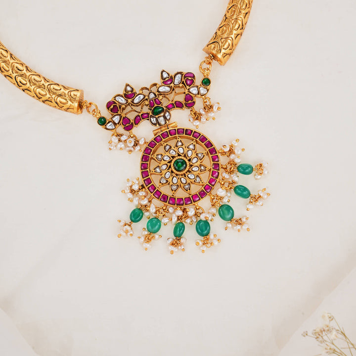Vithashaa Kundan  Necklace