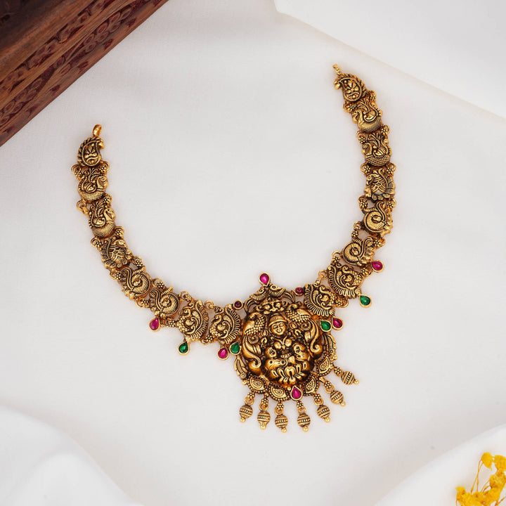 Glowing Nagas Short Necklace