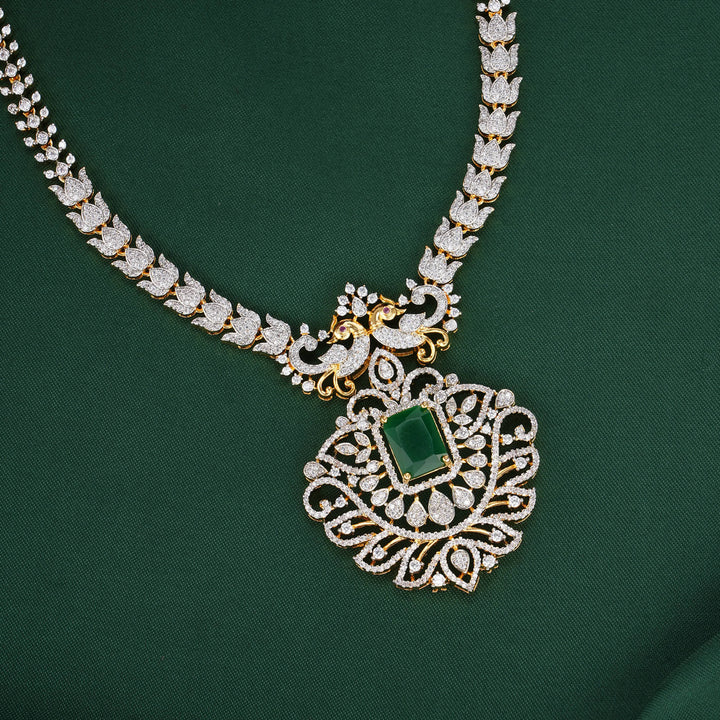 Visha Diamond Design Necklace Set