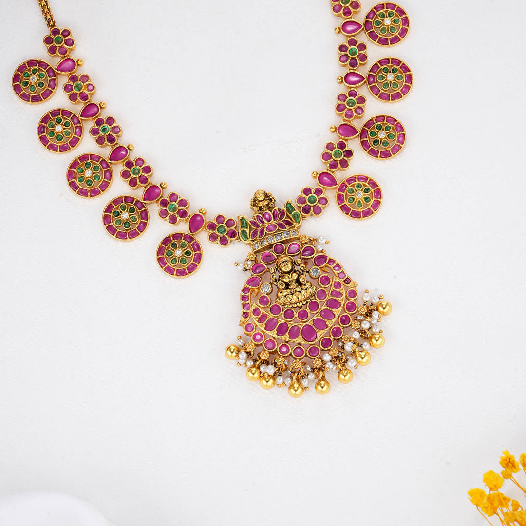Thrishikaa Stone Short Necklace