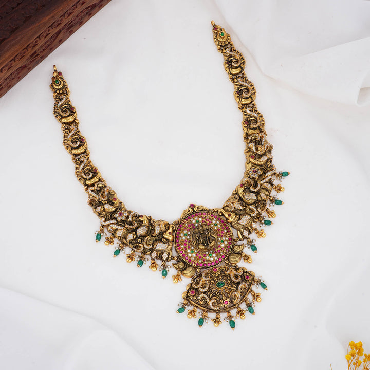 Finely Crafted Nagas Long Necklace