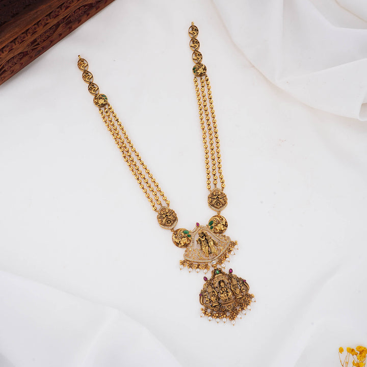 Stunning and Stellar Nagas Long Necklace