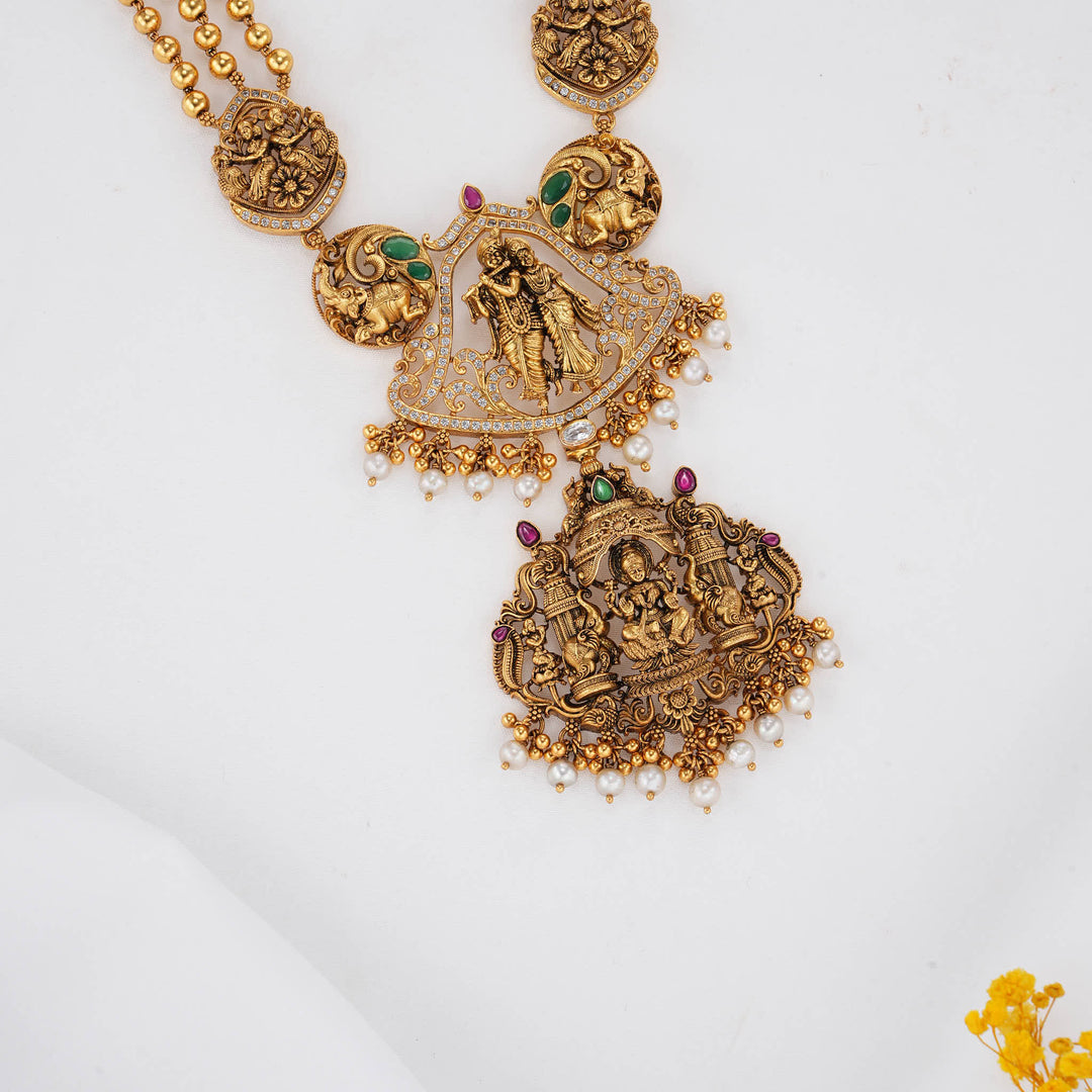 Stunning and Stellar Nagas Long Necklace