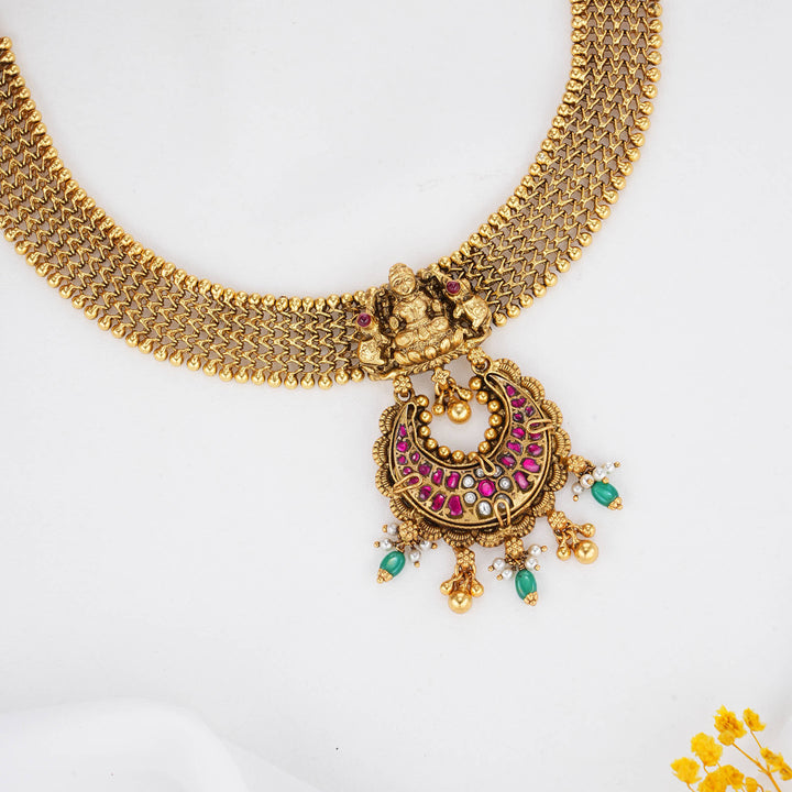 Nithiraa Nagas Short Necklace