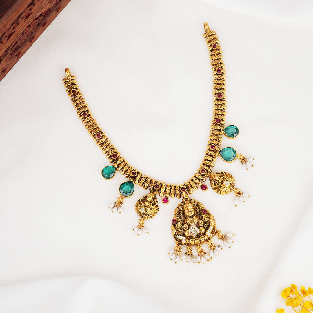 Tharikaa Nagas Short Necklace
