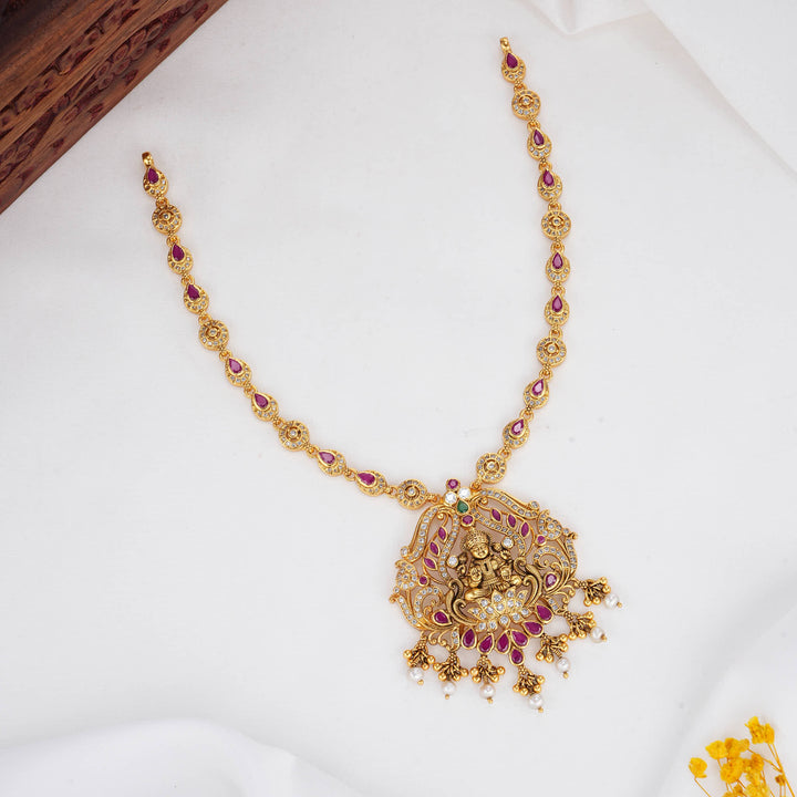 Dazzling Stone Short Necklace